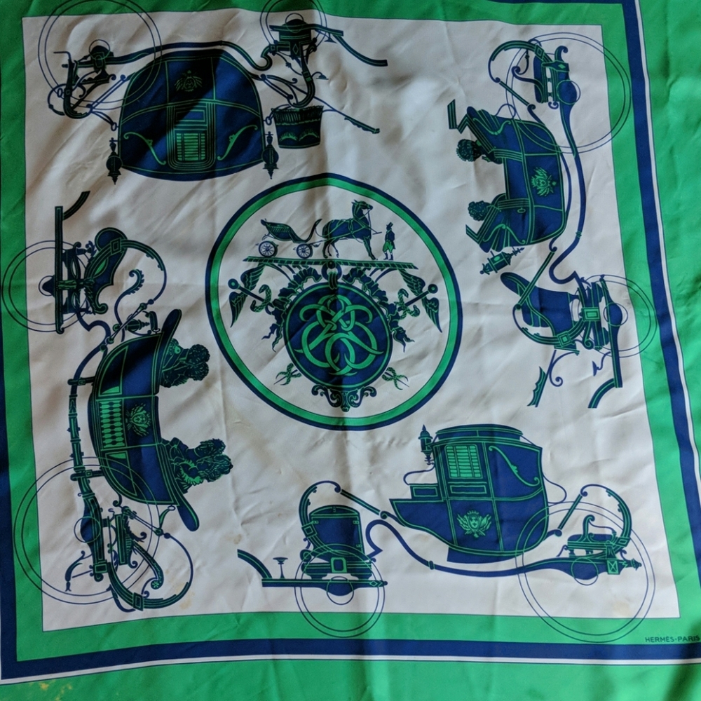 Hermés Silk Scarf